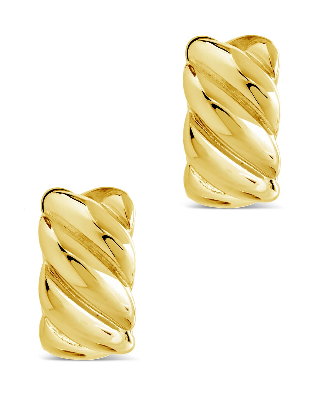 Bailey Micro Hoops Earring Sterling Forever