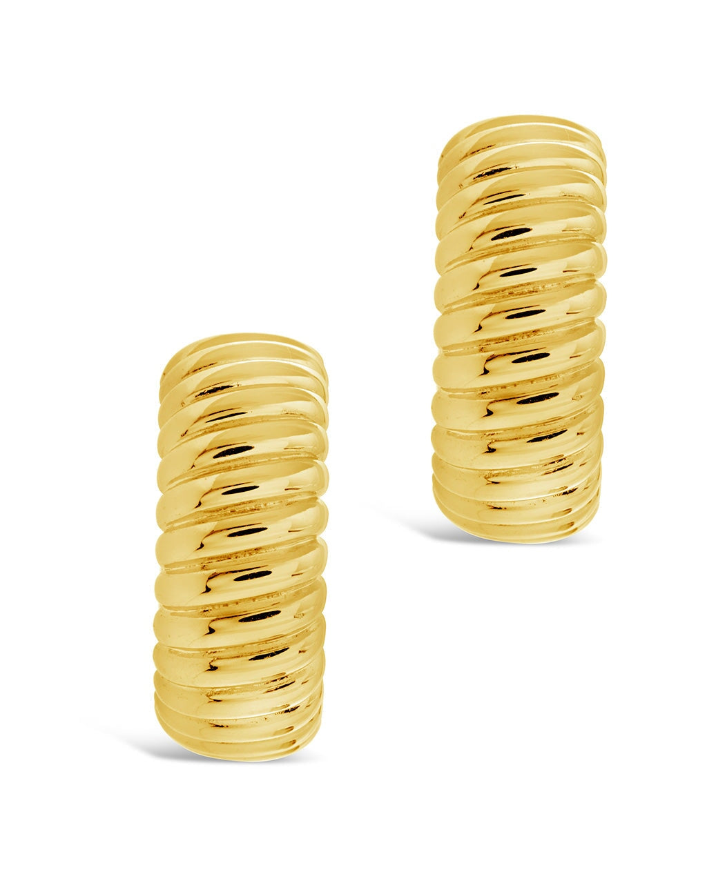 Jamie Hoops Earring Sterling Forever