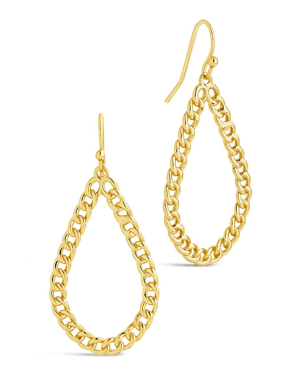Nikole Dangle Earrings Earring Sterling Forever Gold