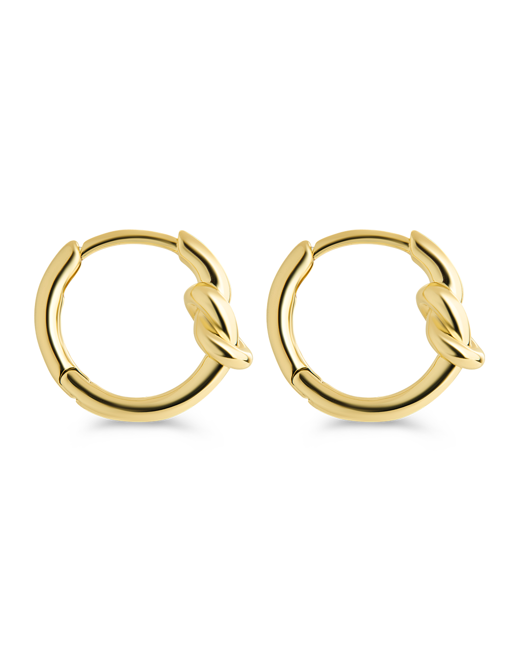 Minnie Love Knot Micro Hoops
