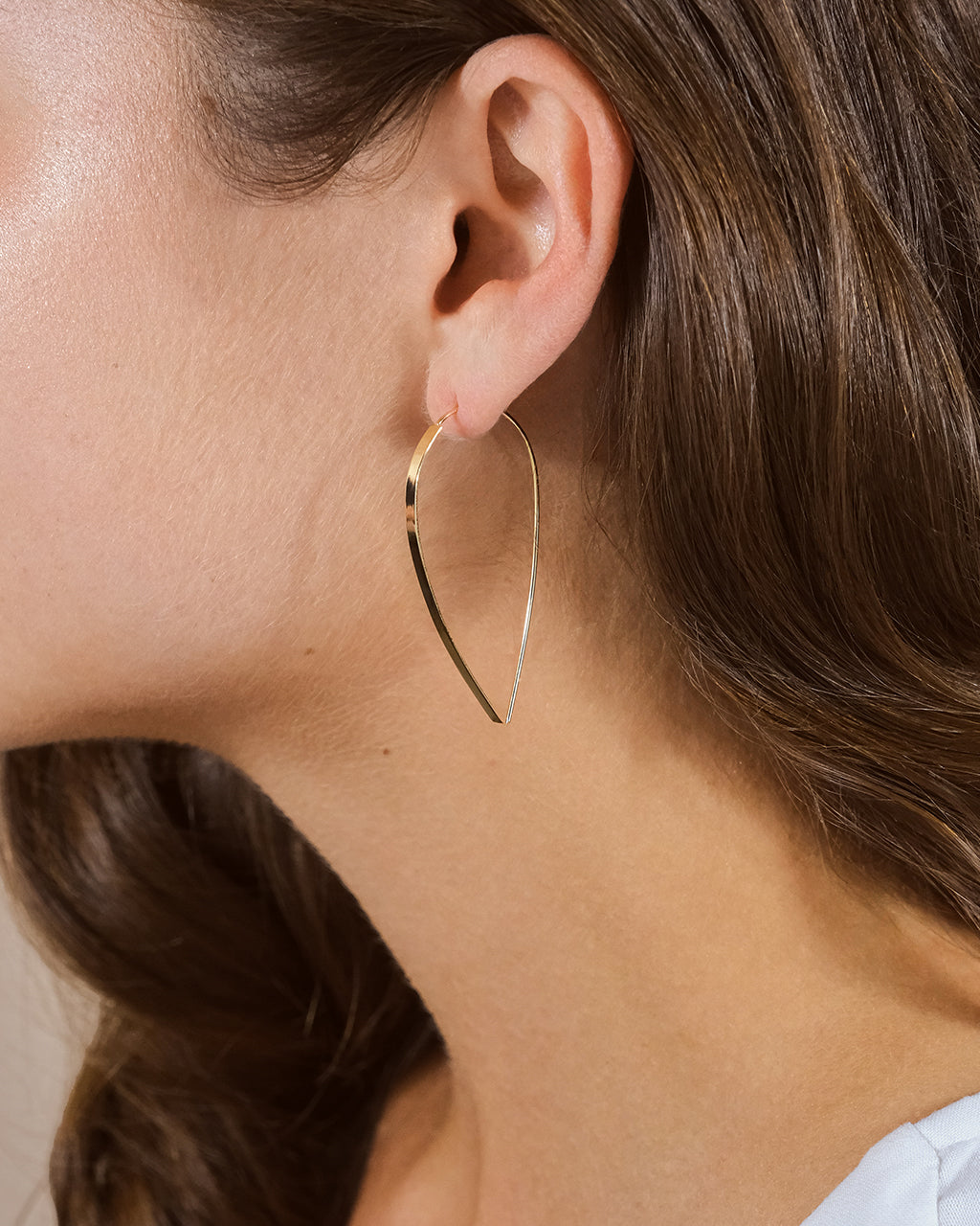 Sterling Silver Bar Threader Earrings