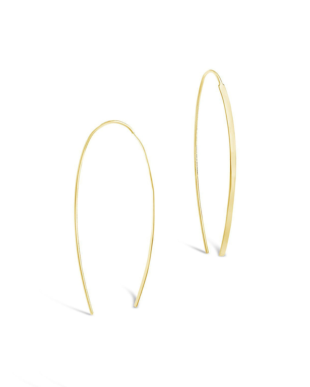 Sterling Silver Bar Threader Earrings