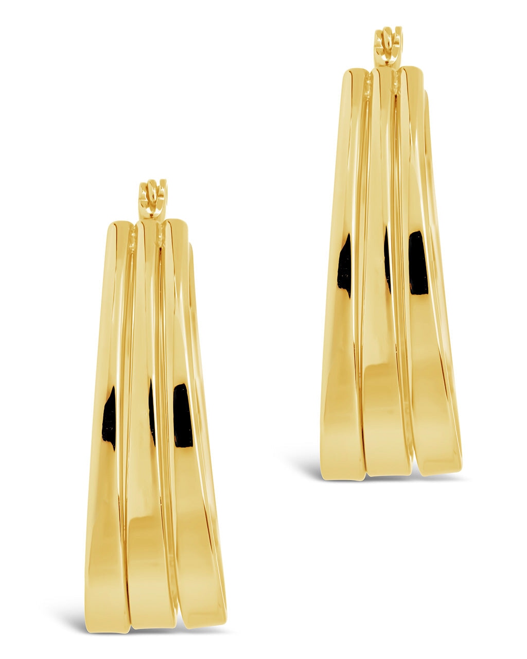 Aerin Hoops Earring Sterling Forever