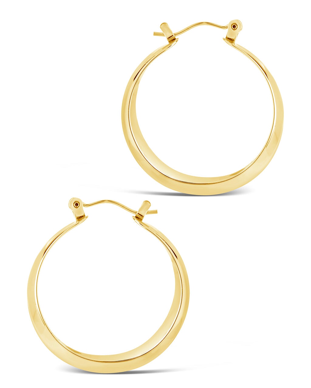 Hazel Hoops Earring Sterling Forever