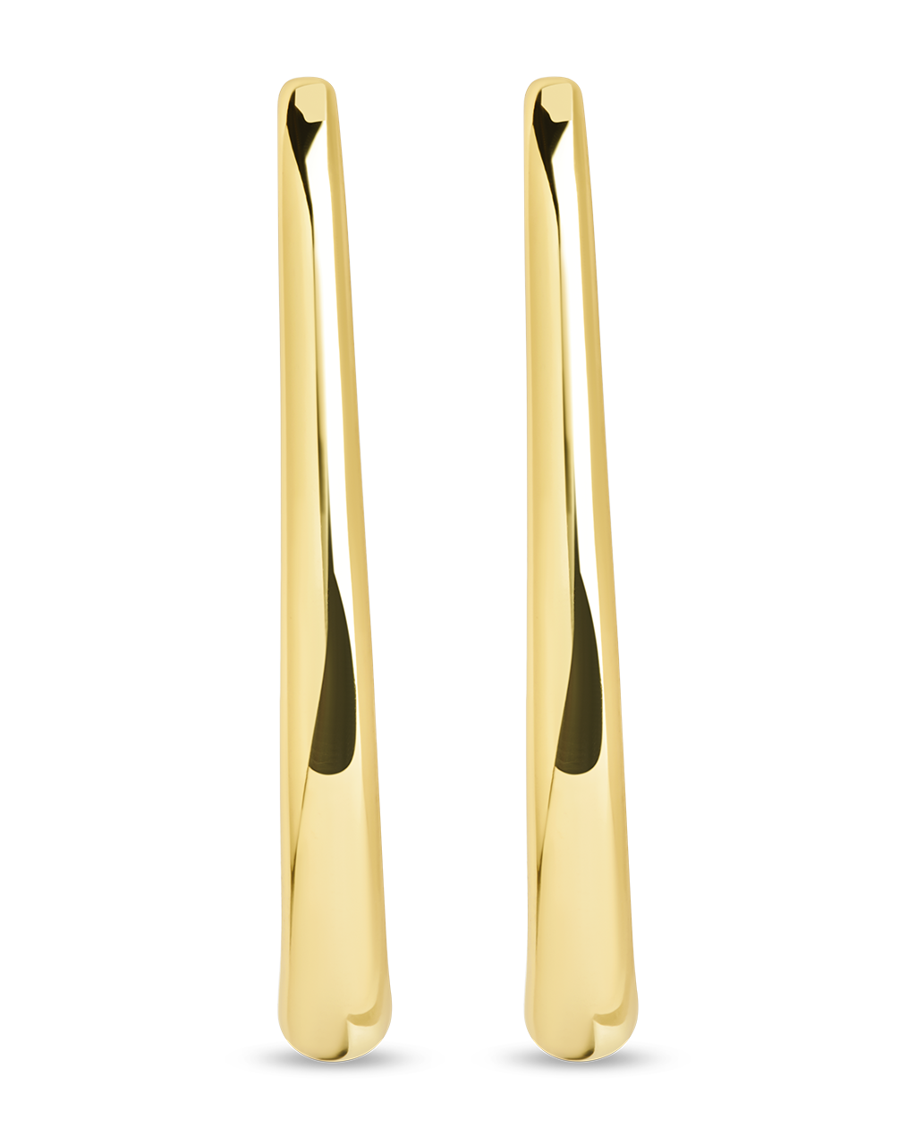 Azalea Thin Tube Hoope Earrings