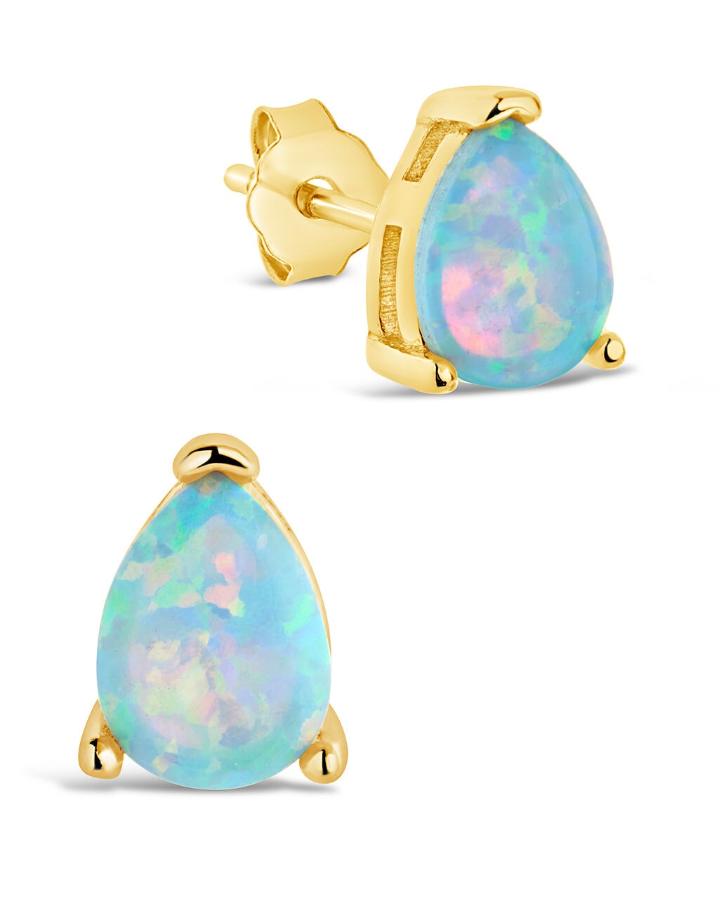 Isla Opal Studs Earring Sterling Forever