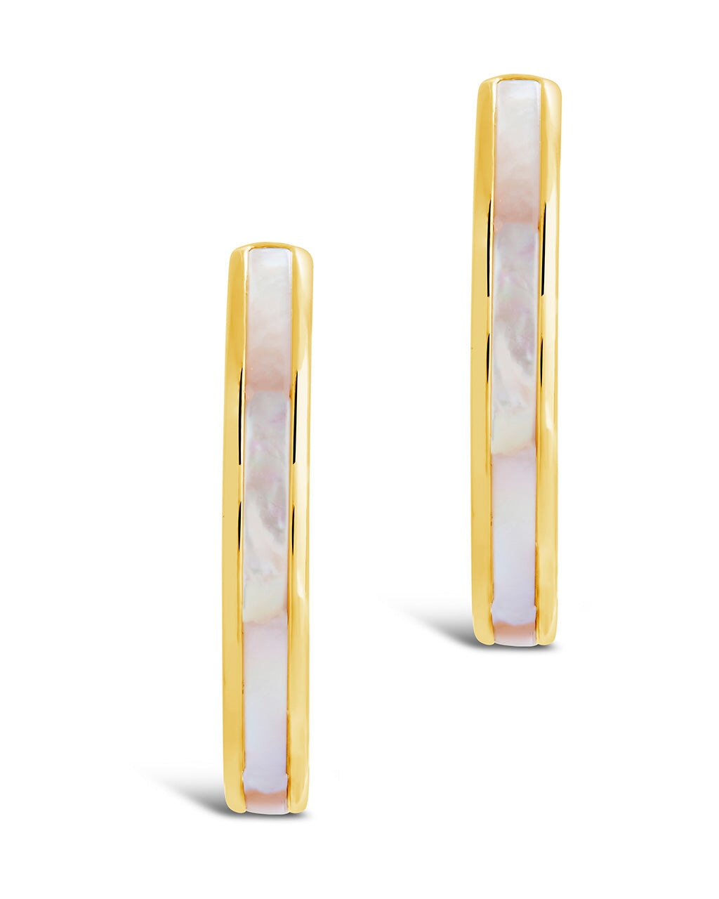Mishel Hoops Earring Sterling Forever