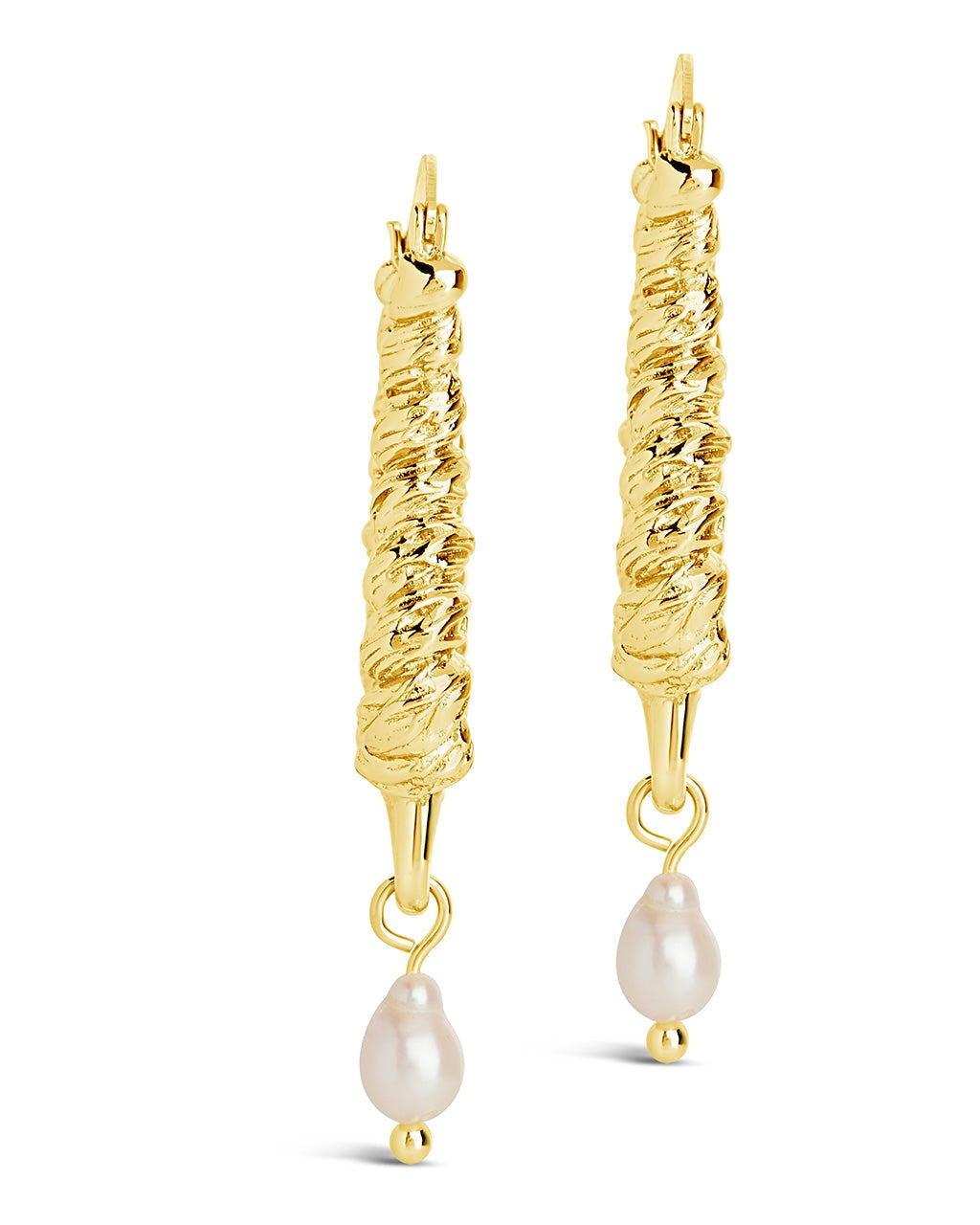 Sylvie Statement Hoops Earring Sterling Forever 