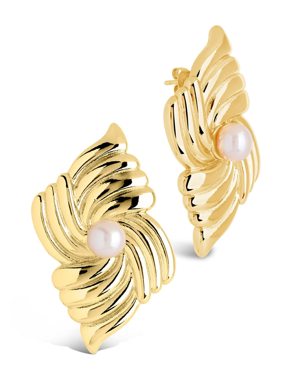 Fantaisie Studs Earring Sterling Forever Gold