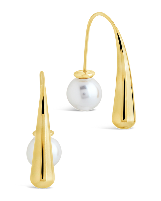 Heidi Pearl Threader Earrings