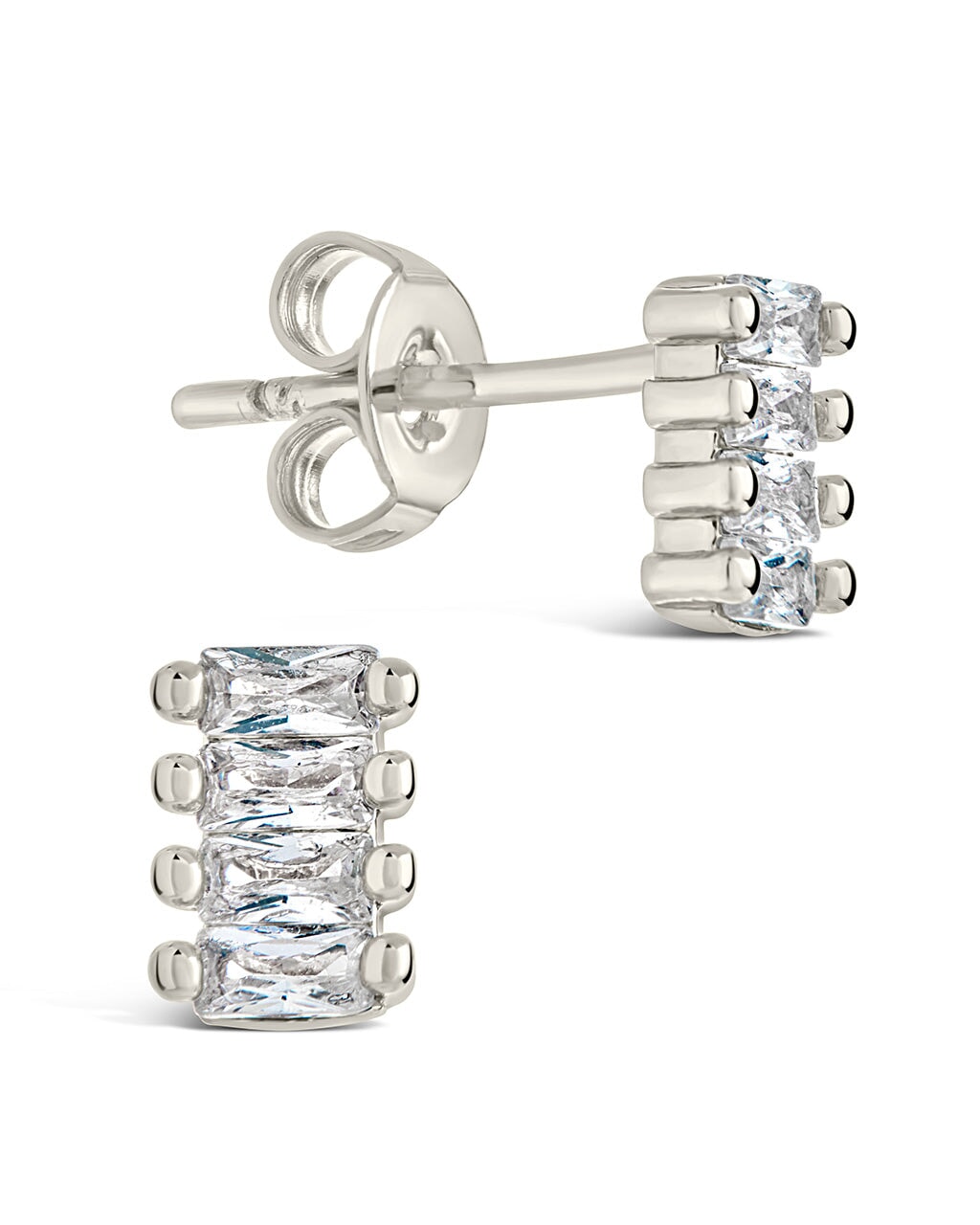 Taylor CZ Studs Earring Sterling Forever Silver