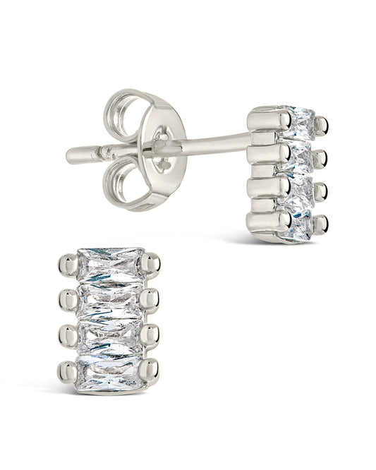 Taylor CZ Studs Earring Sterling Forever Silver