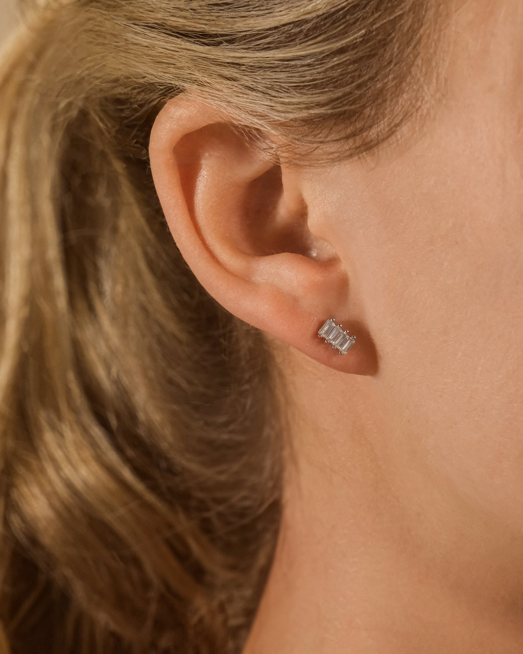 Taylor CZ Stud Earrings