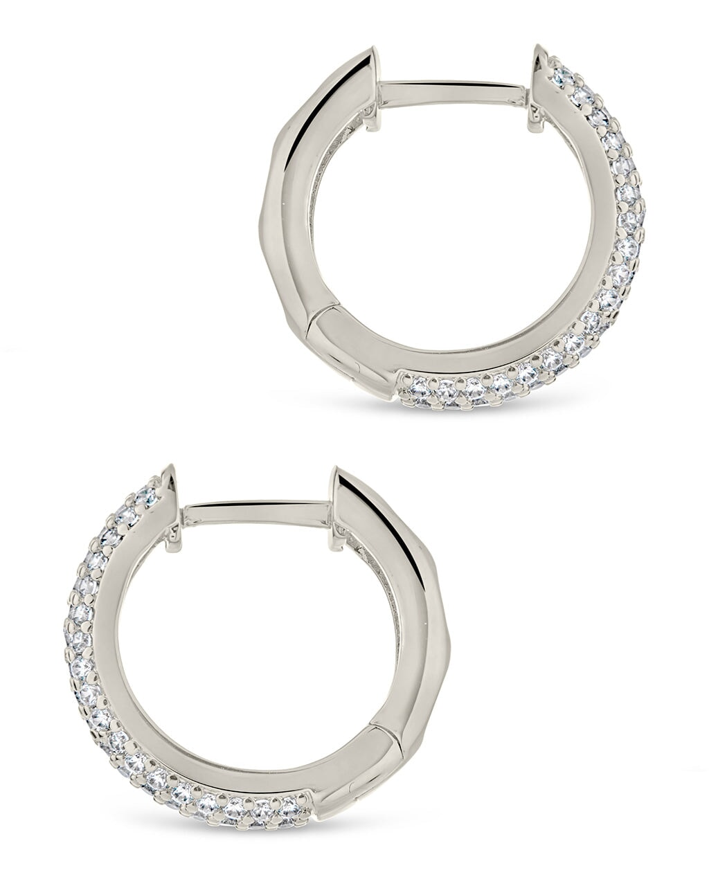 Raquel Hoops Earring Sterling Forever