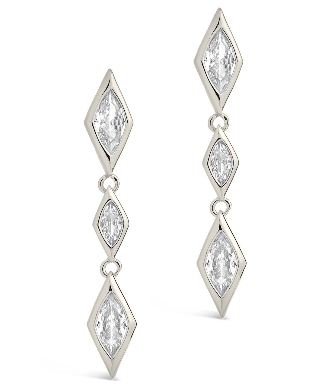 Lissie Drop Studs Earring Sterling Forever