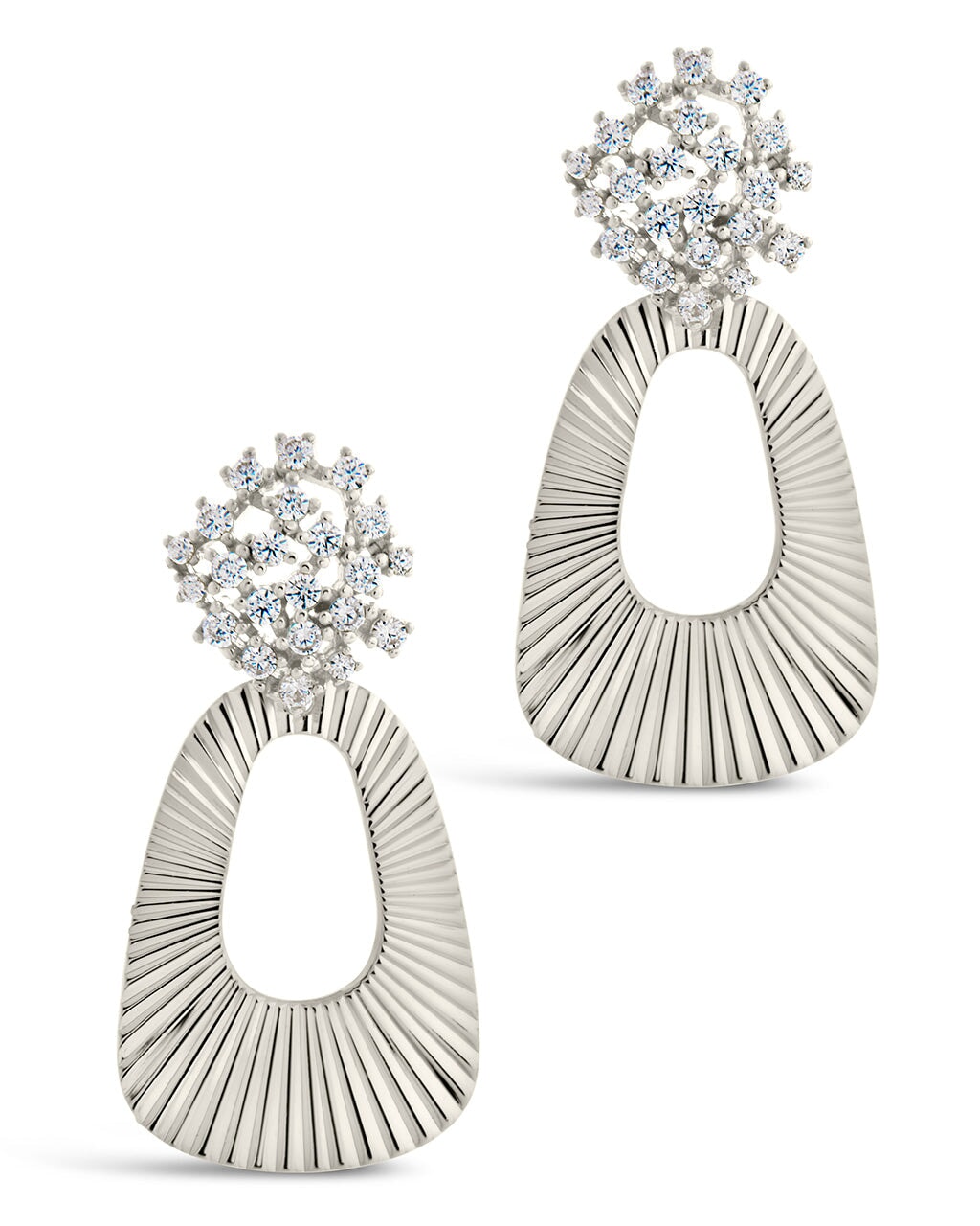 Ariana Statement Drop Earrings Earring Sterling Forever