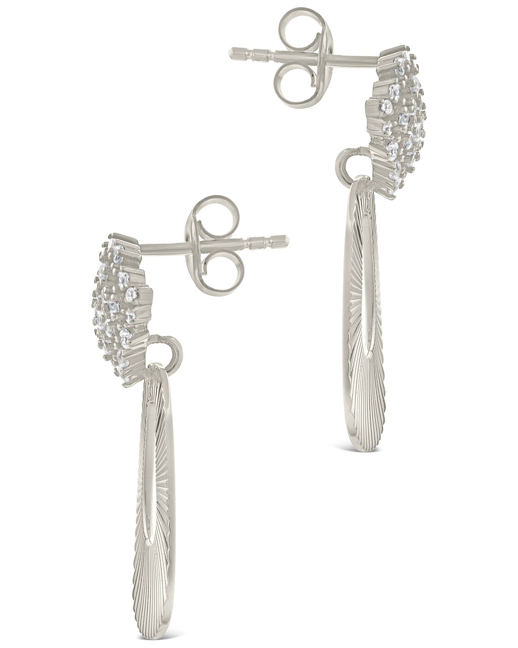 Ariana Statement Drop Earrings Earring Sterling Forever