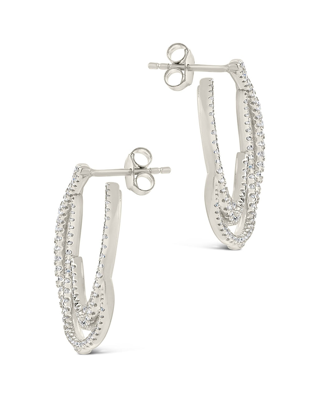 Emma Statement Studs Earring Sterling Forever