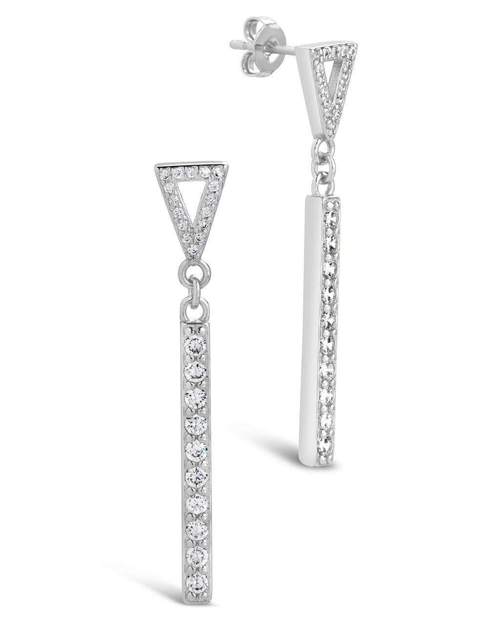 Kiki Drop Studs Earring Sterling Forever Silver