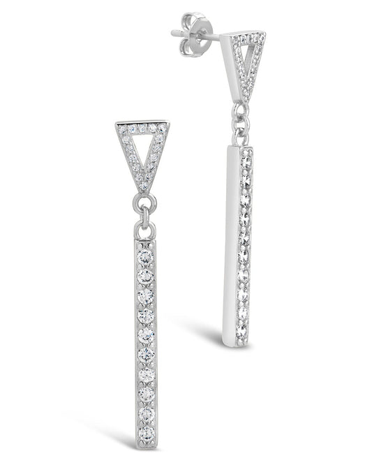 Kiki Drop Studs Earring Sterling Forever Silver