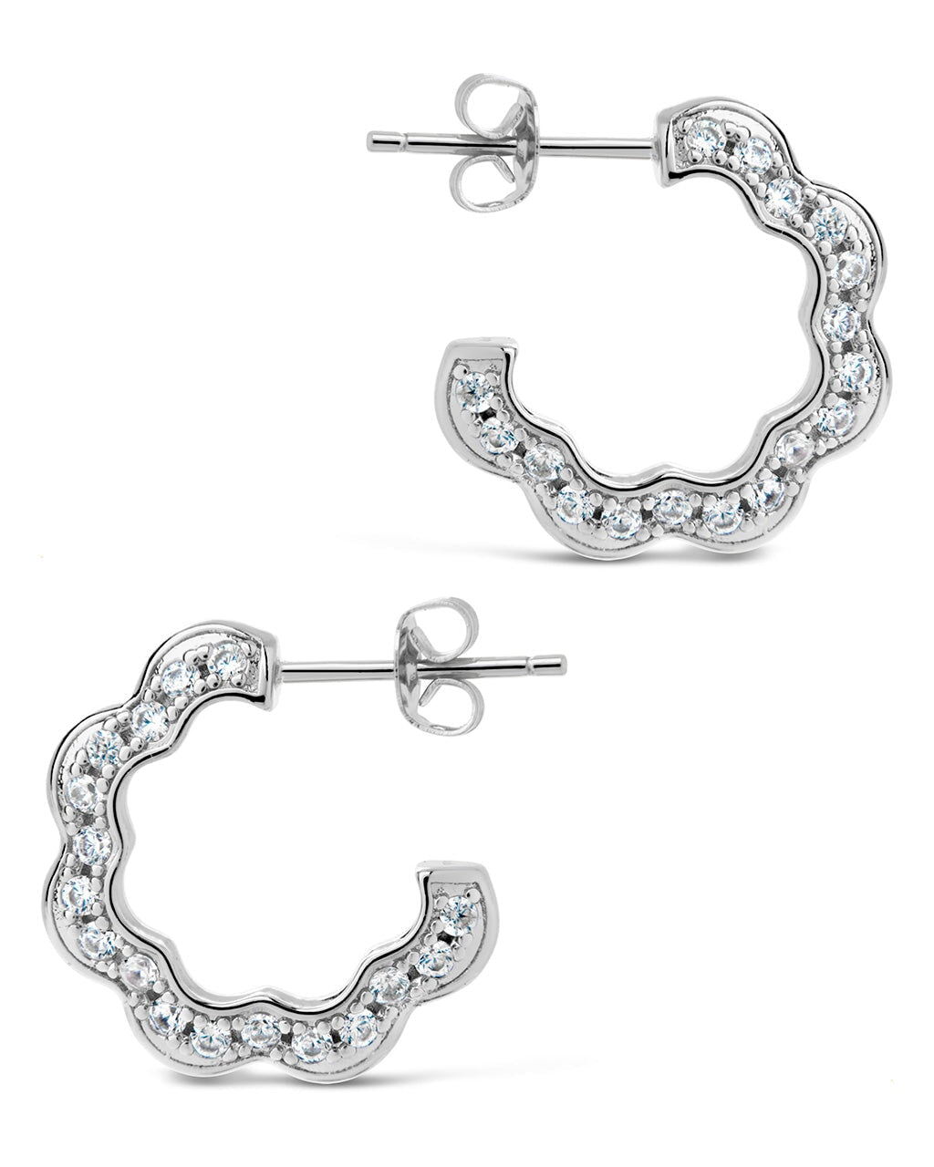 Marisole Hoops Earring Sterling Forever