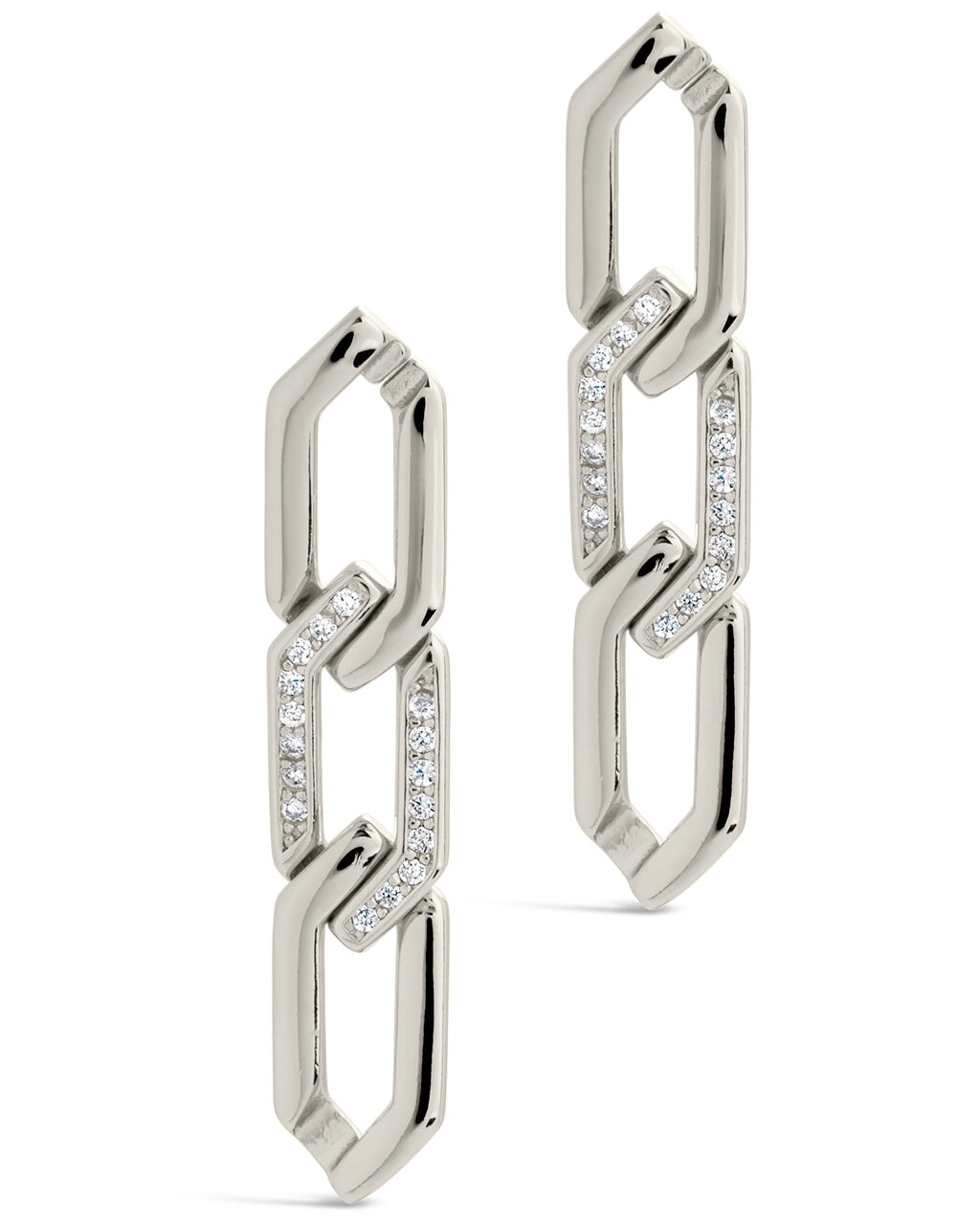 Kinslee Drop Studs Earring Sterling Forever