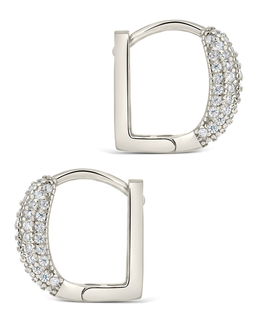 Shelby Micro Hoops Earring Sterling Forever