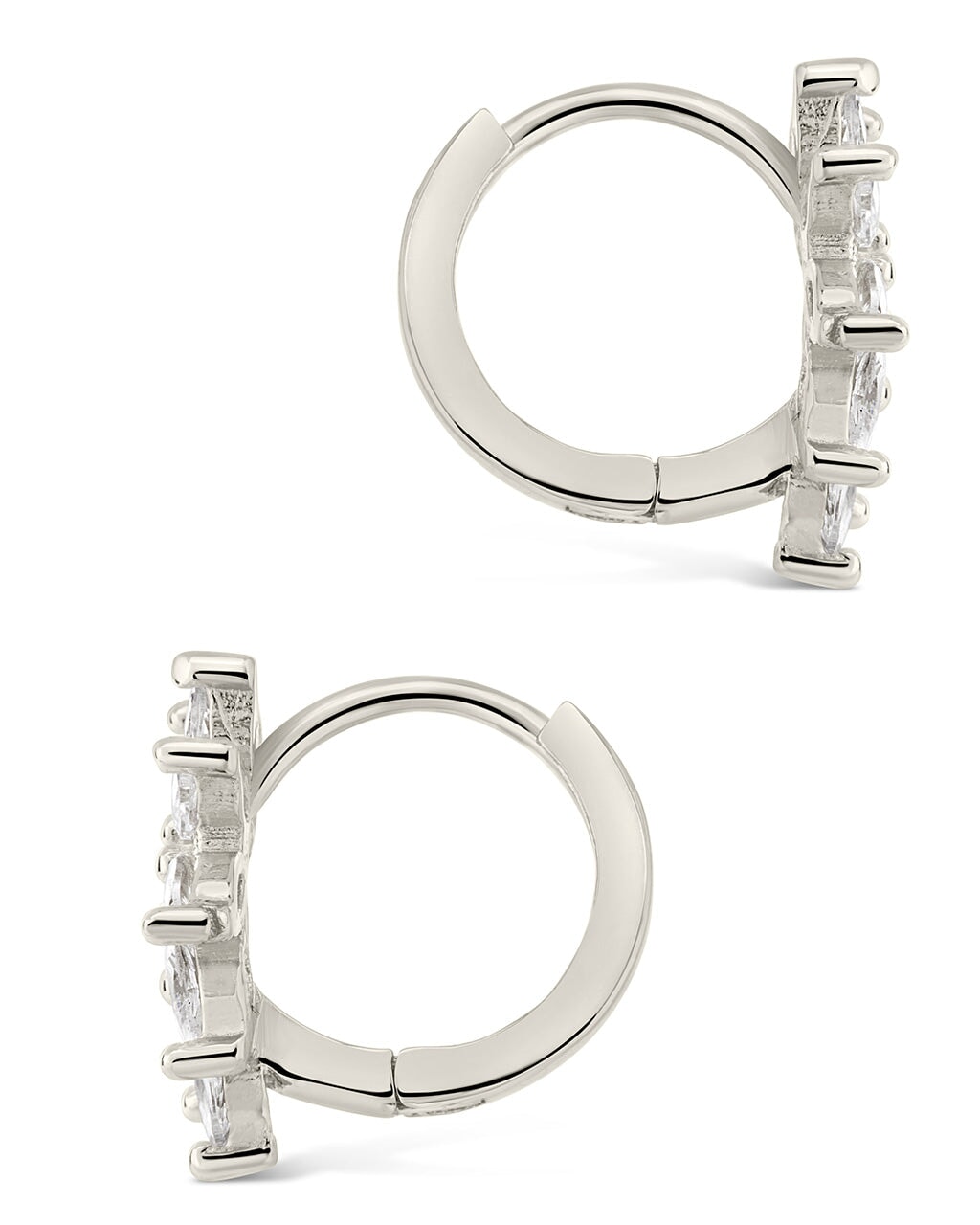 Quinn Micro Hoops Earring Sterling Forever