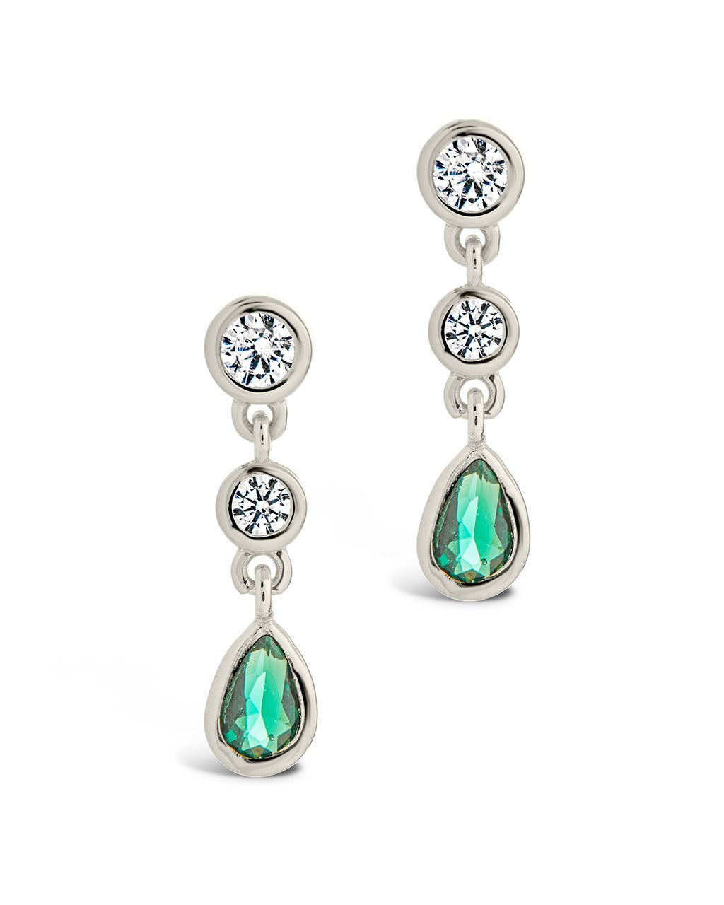 Mae Drop Studs Earring Sterling Forever