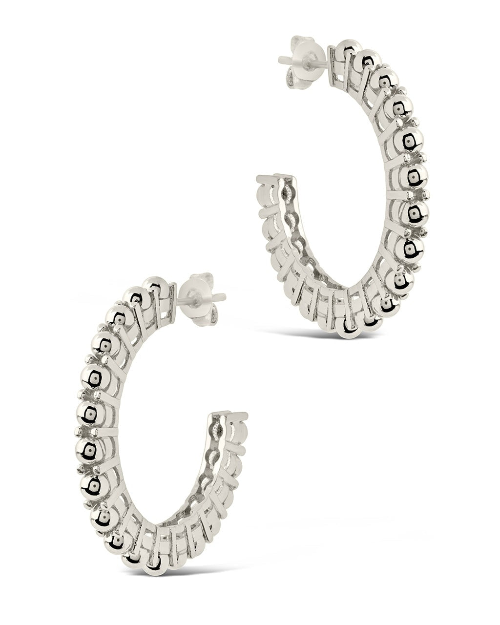 Kit Hoops Earring Sterling Forever
