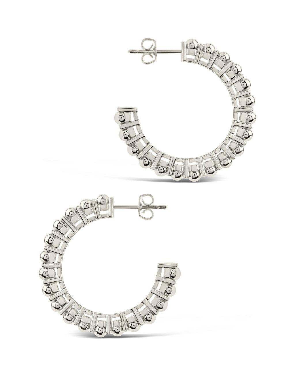 Kit Hoops Earring Sterling Forever