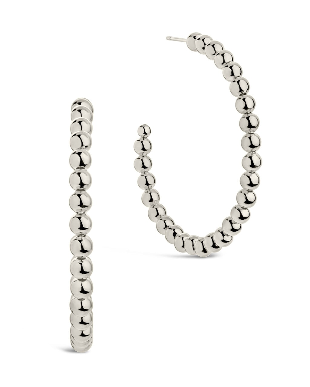 Brooke Bubble Hoops Earring Sterling Forever Silver