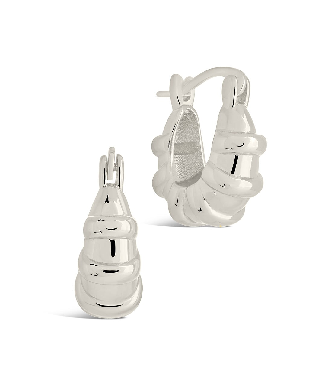 Abigail Micro Hoops Earring Sterling Forever Silver
