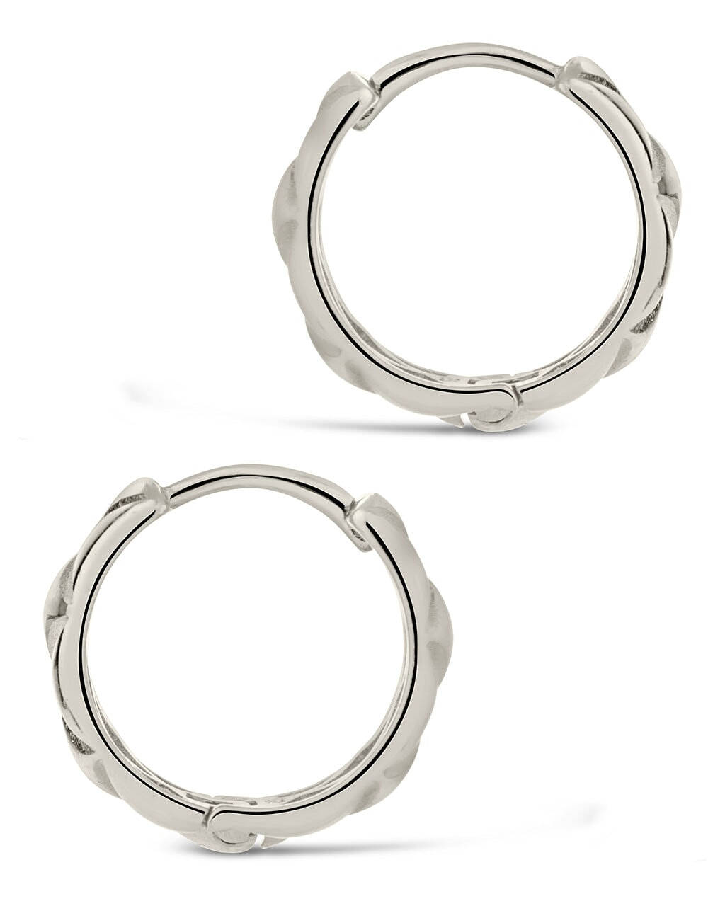 Bridget Micro Hoops Earring Sterling Forever