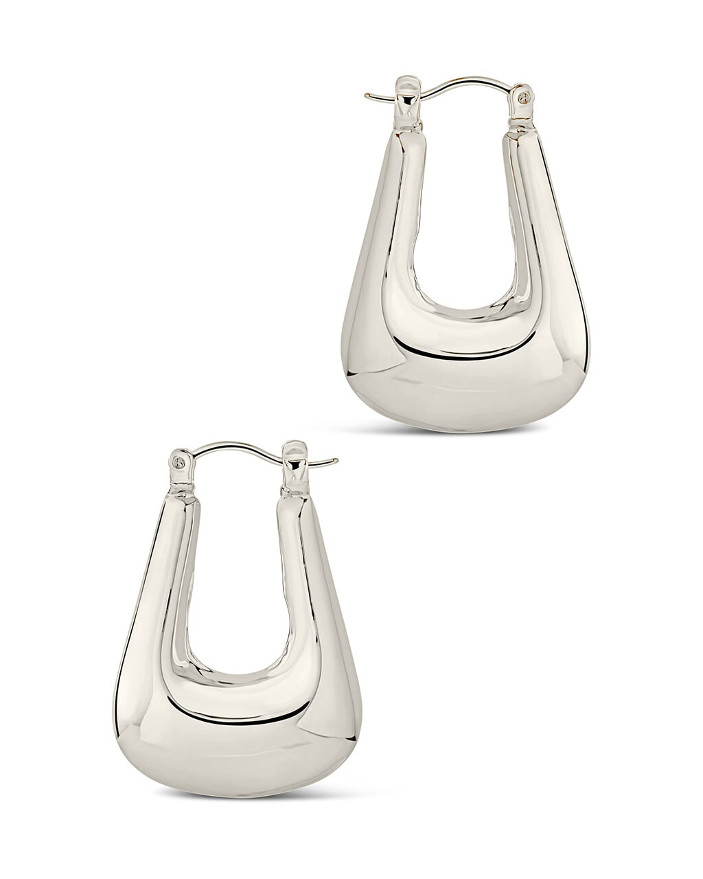Maren Hoops Earring Sterling Forever
