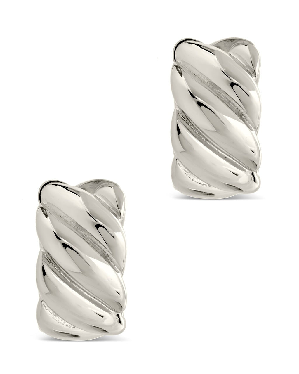 Bailey Micro Hoops Earring Sterling Forever