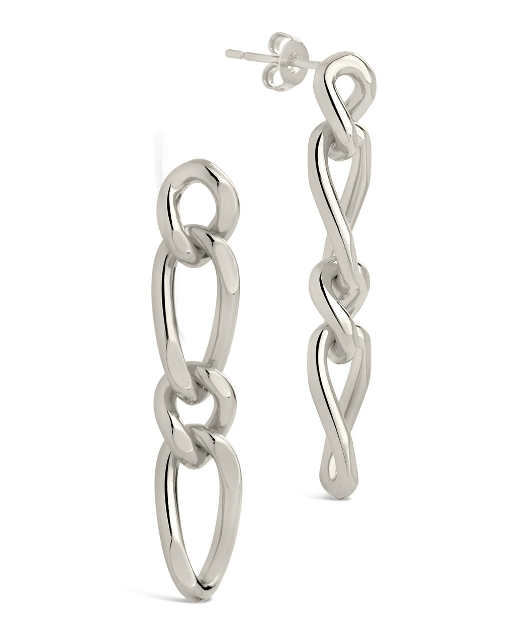 Jacqueline Drop Studs Earring Sterling Forever Silver 