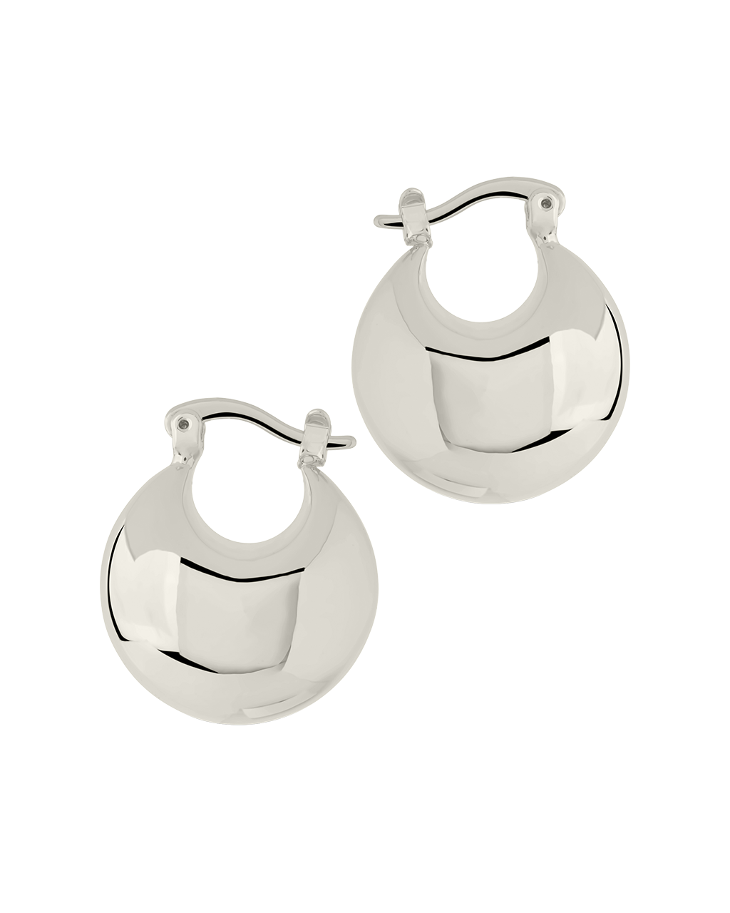 Skyler Chunky Tube Hoop Earrings