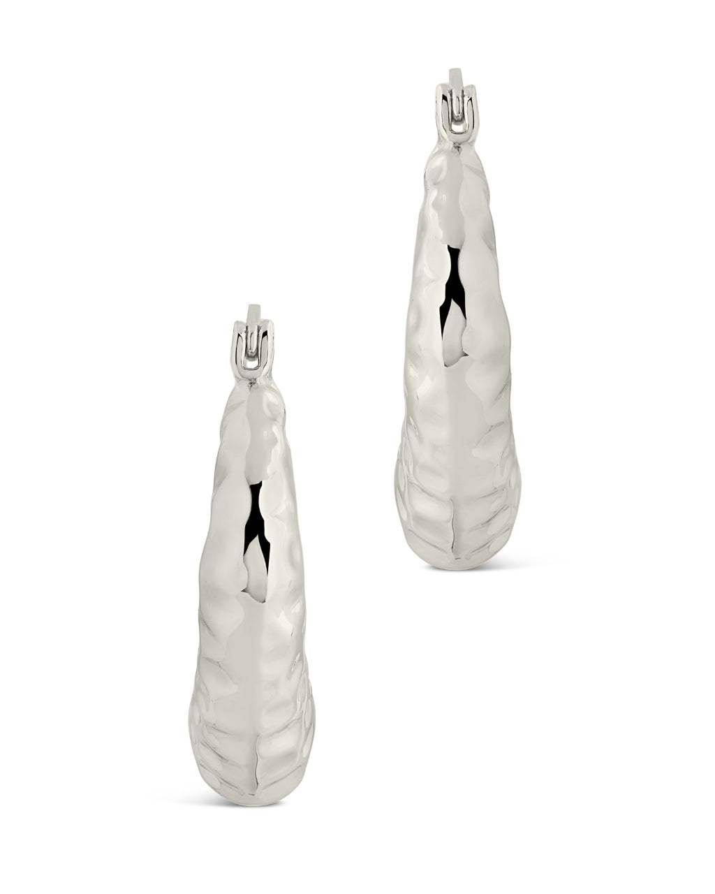 Darla Hammered Hoop Earrings
