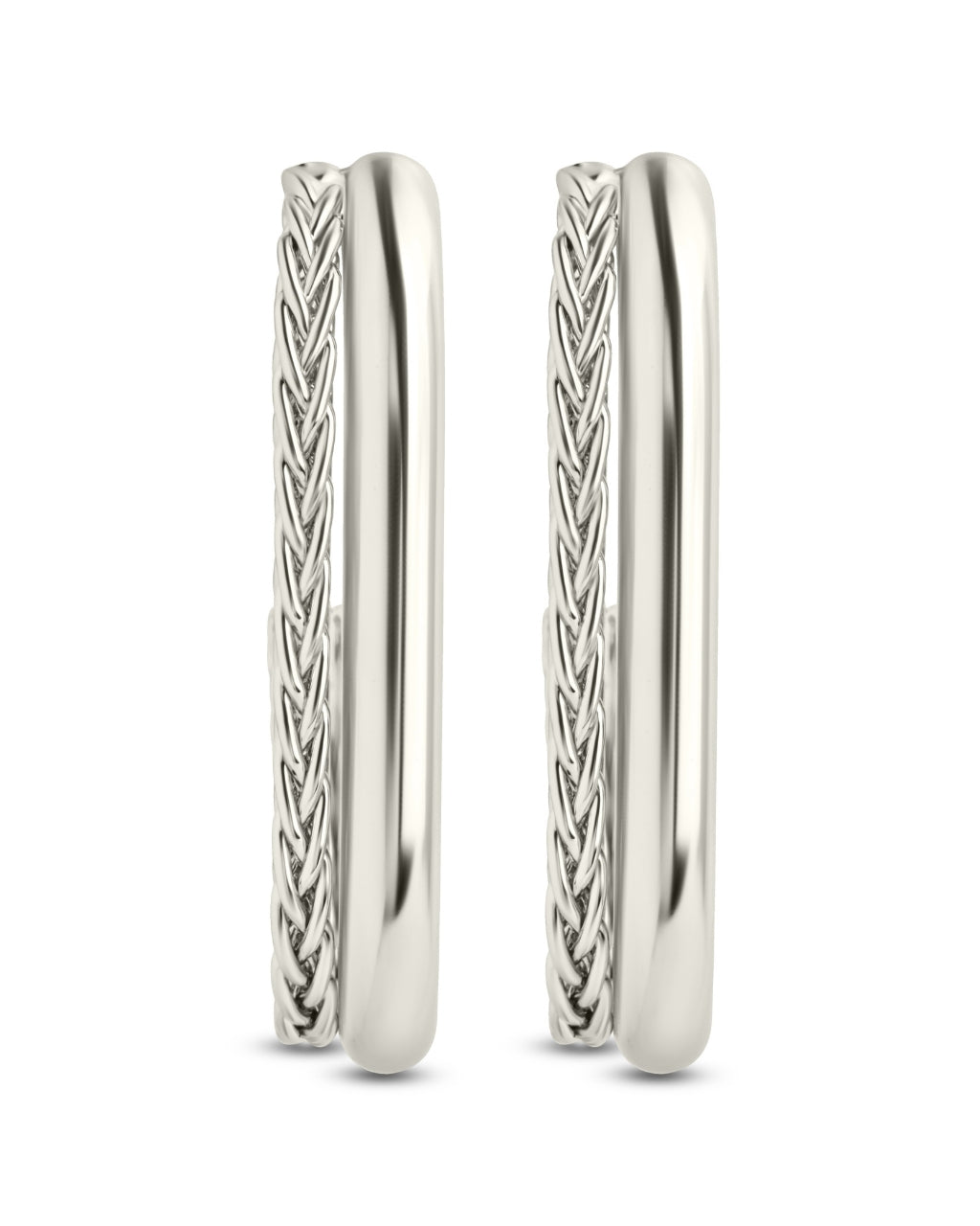 Callista Braided Suspender Earrings