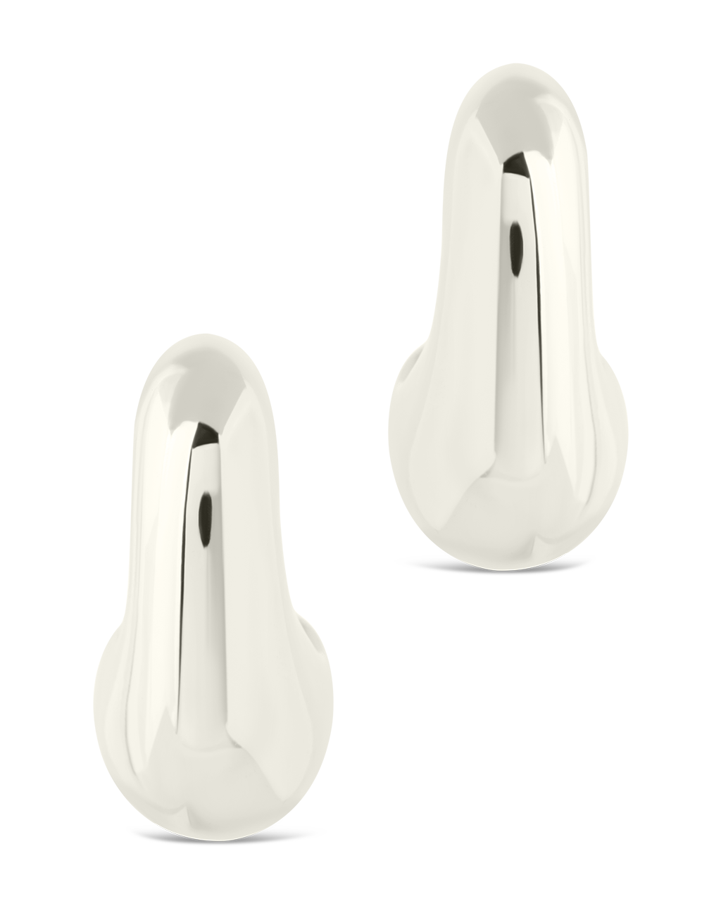 Demi Chunky Molten Metal Hoop Earrings