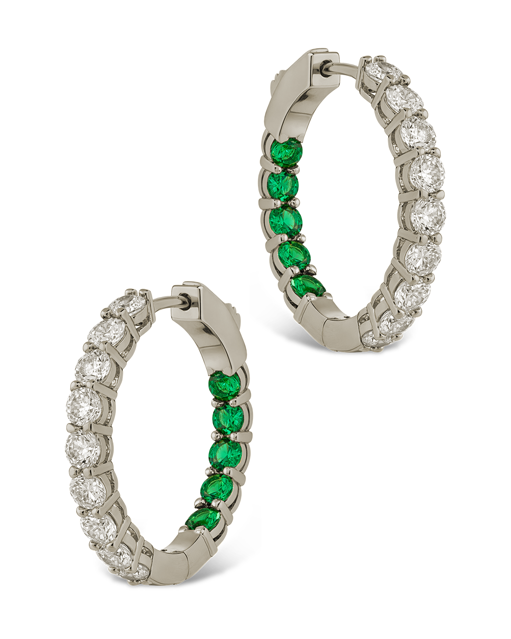 Karsyn Emerald Classic Hoops
