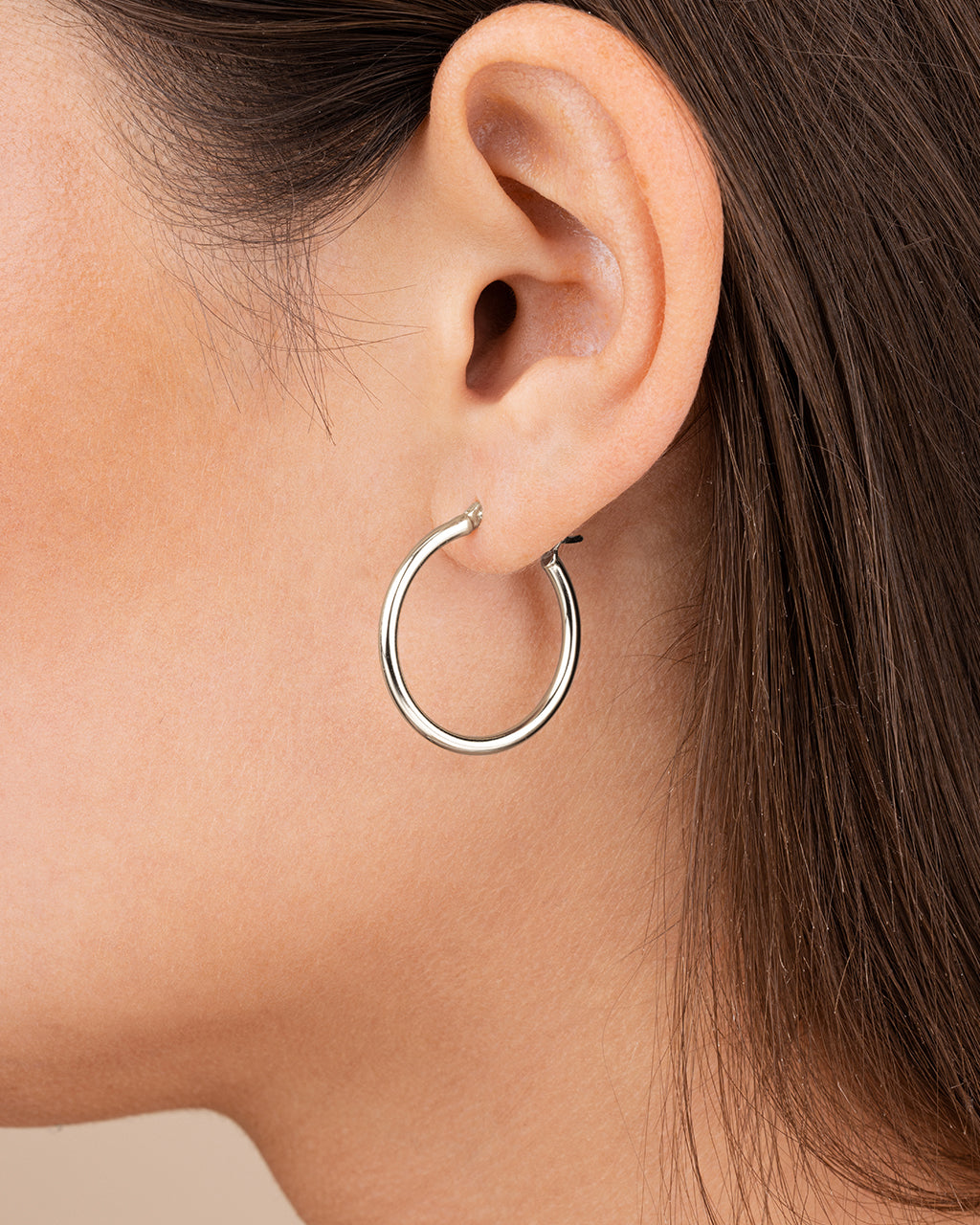 Sterling Silver Hoop Earrings