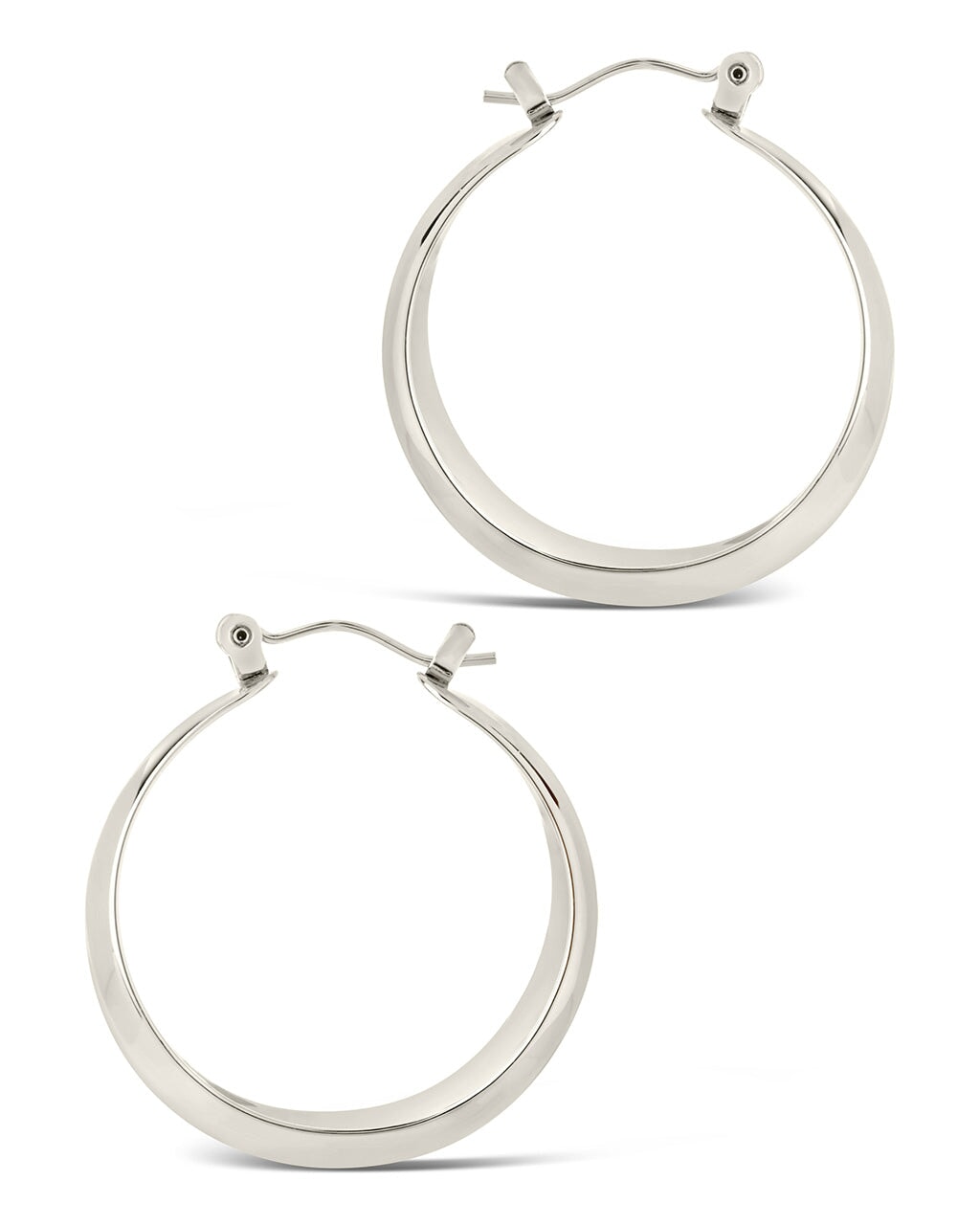 Hazel Hoops Earring Sterling Forever