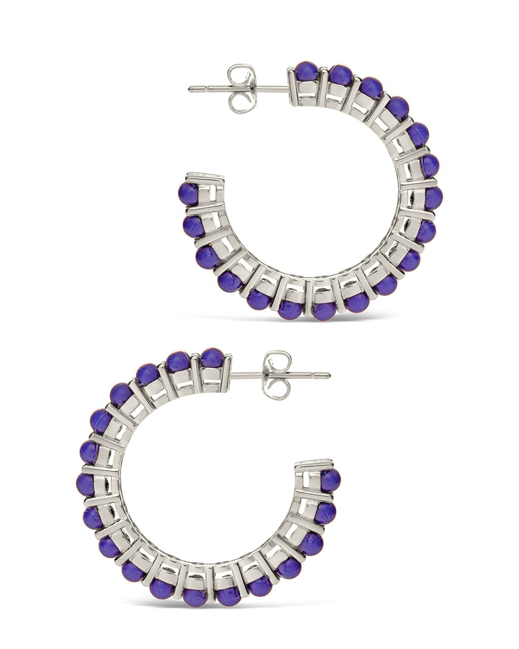 Noella Hoops Earring Sterling Forever