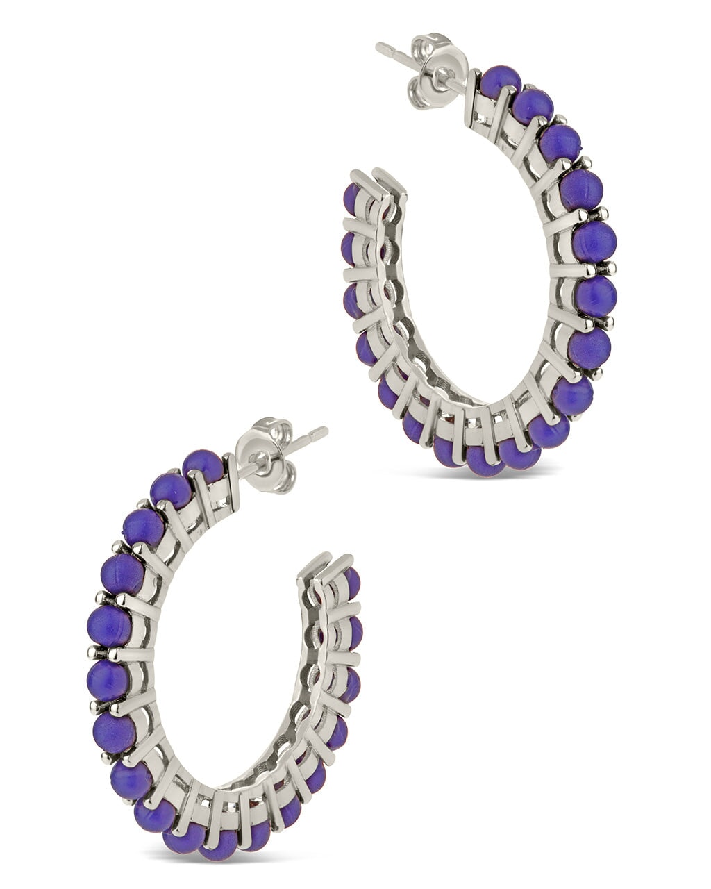 Noella Hoops Earring Sterling Forever
