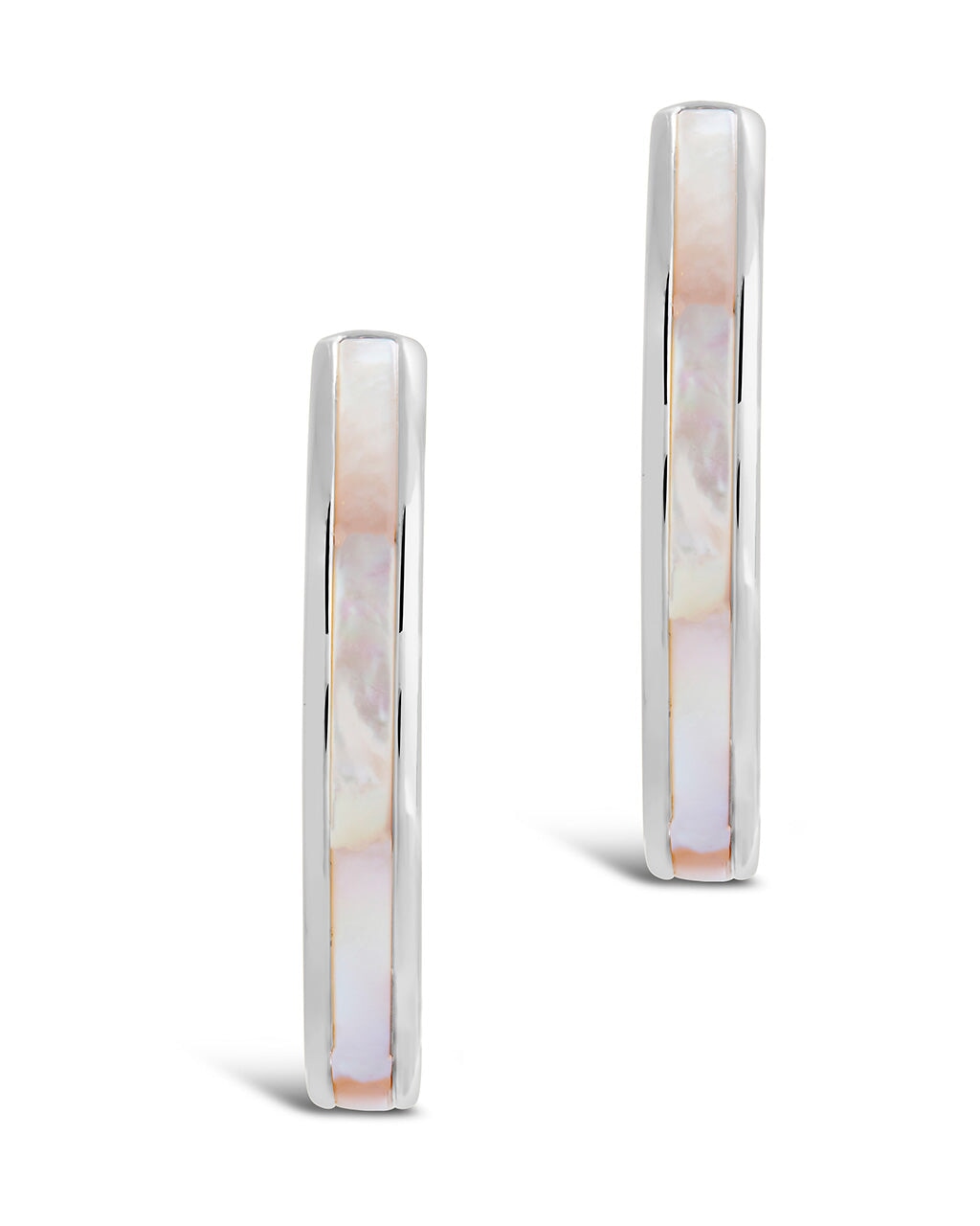 Mishel Hoops Earring Sterling Forever