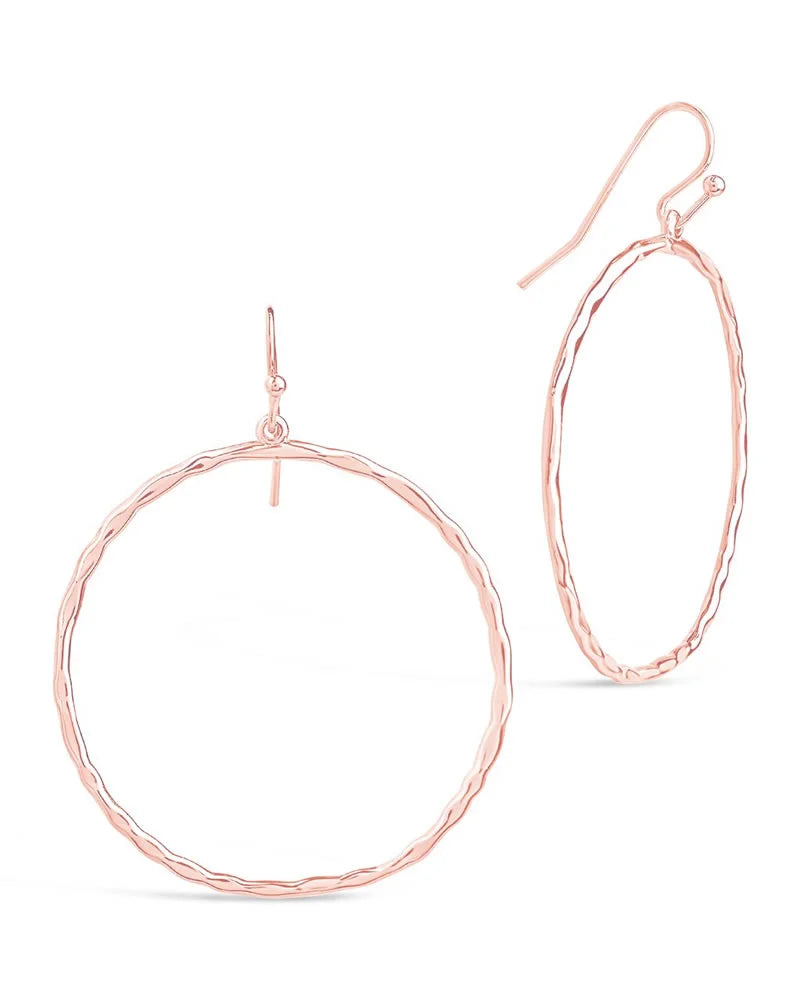 Gold and Silver Dangle Earrings Earring Sterling Forever Rose Gold