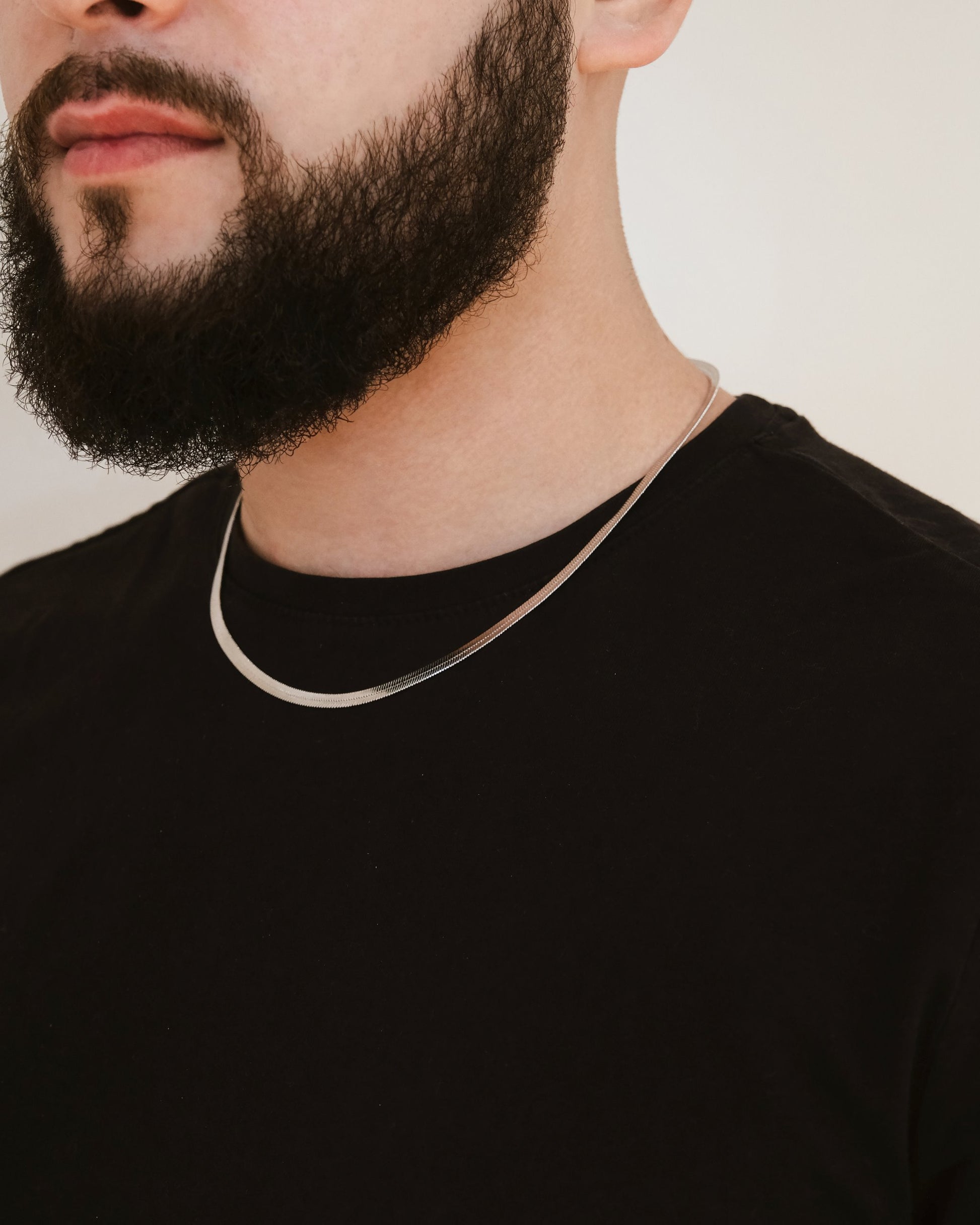 Men's Herringbone Chain Necklace Necklace Sterling Forever 