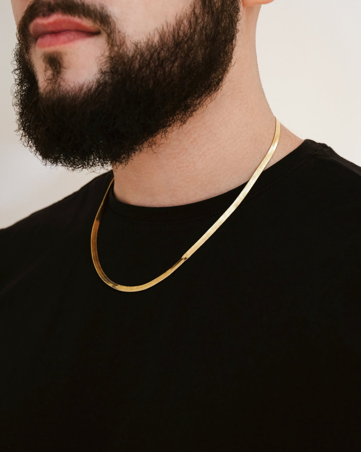 Men's Herringbone Chain Necklace Necklace Sterling Forever